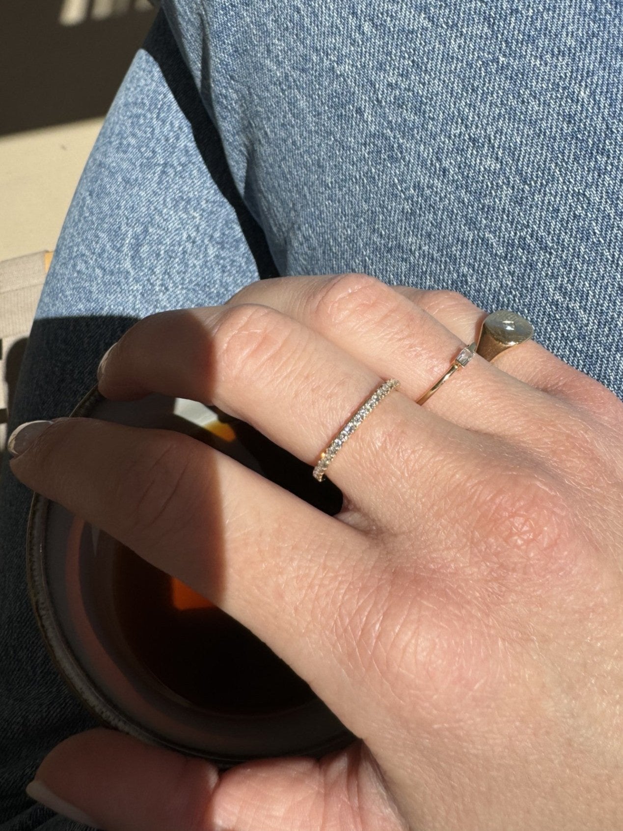 Lena Infinity Ring