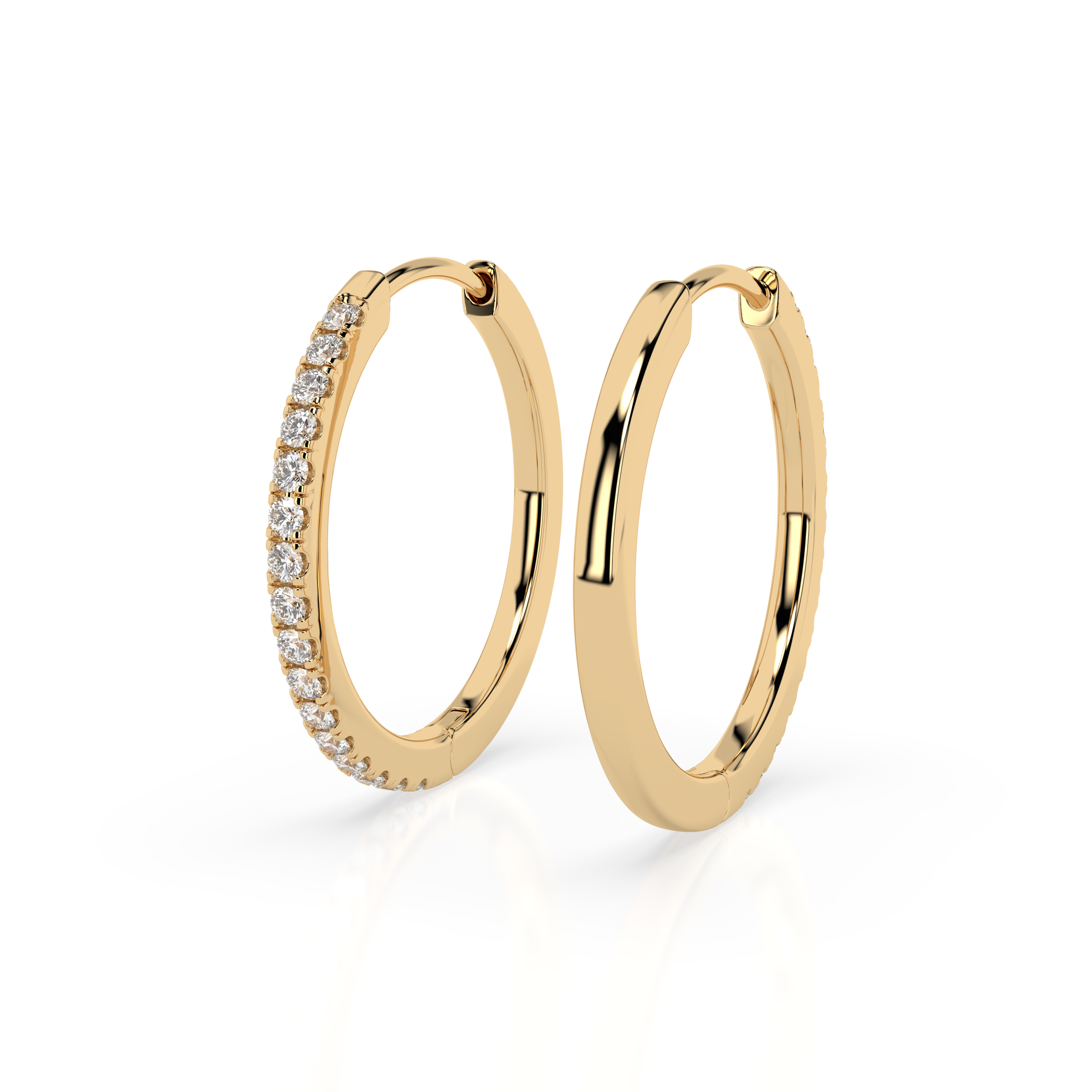 Annika Medium Hoop Earrings